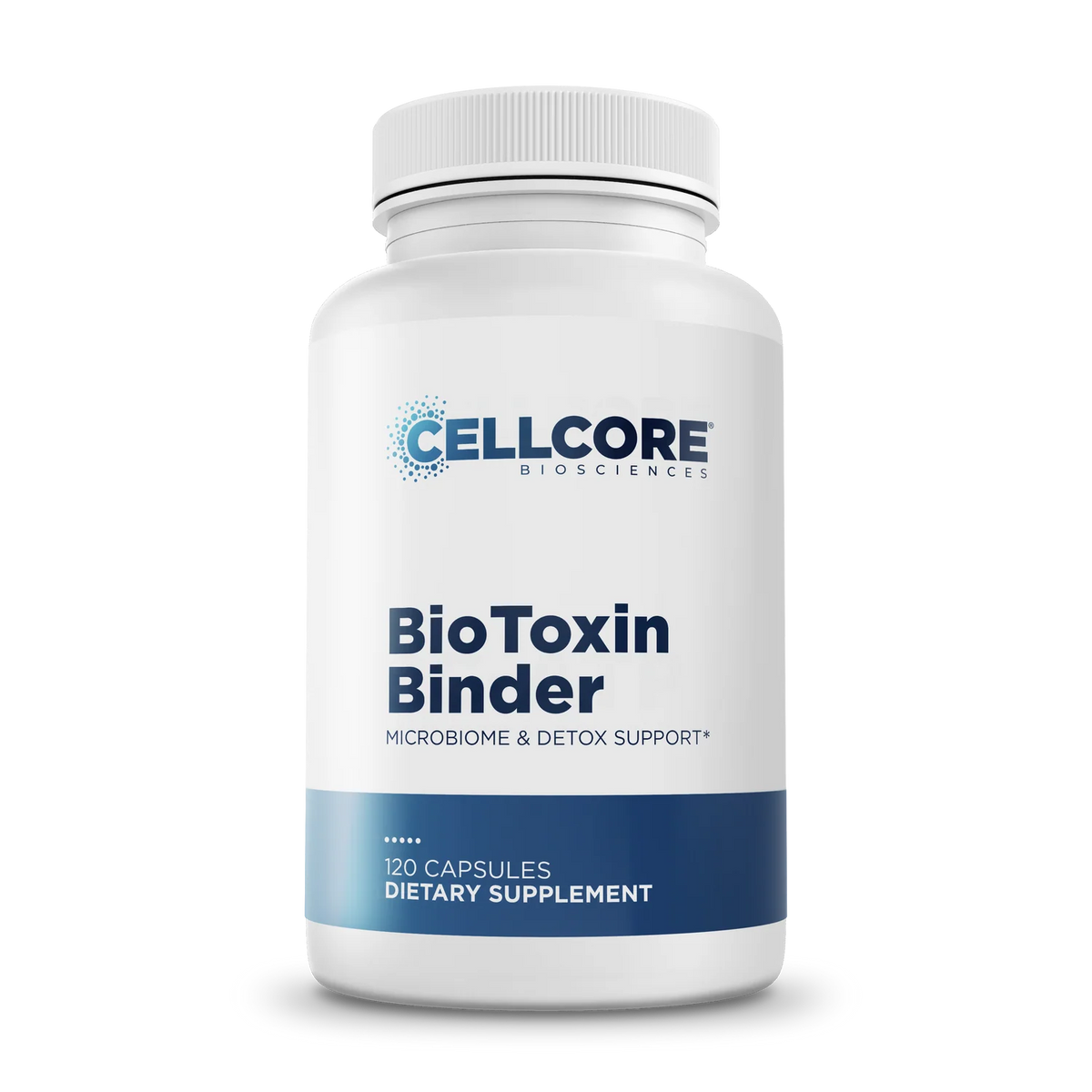 CellCore BioToxin Binder, Microbiome & Detox Support, 120 Capsules