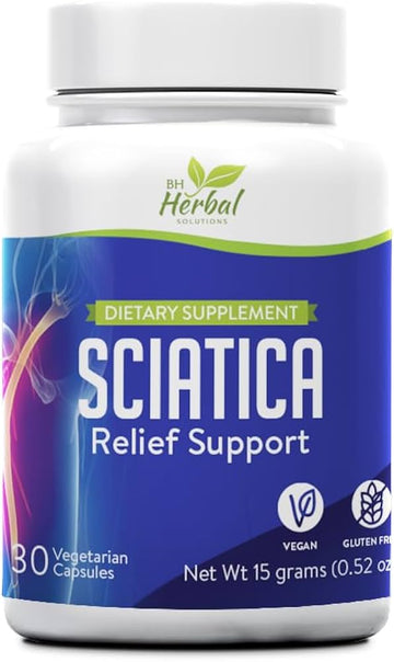 Sciatic Relief - Natural Sciatica Nerve Supplement - Herbal Sciatica Relief