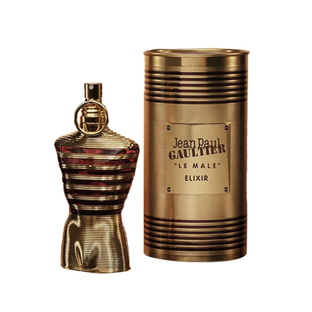 Jean Paul Gaultier Le Male Elixir by JPG, 4.2 oz Parfum Spray for Men