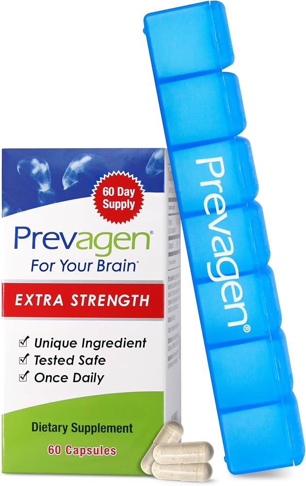Prevagen Extra Strength Capsules, 60ct 1 Pack, Prevagen with Apoaequorin & Vitamin D