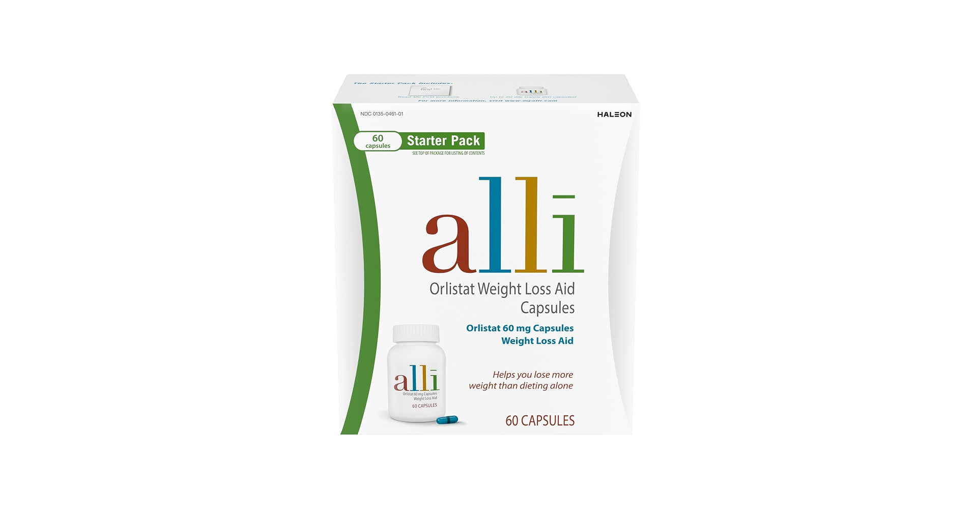 alli Diet Weight Loss Pills Orlistat 60Mg Capsule 170 Count