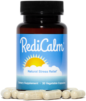 RediCalm Natural Stress Relief and Calming Supplement, Vegan, Gluten-Free