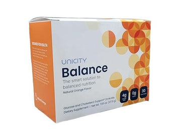 Unicity Balance Dietary Supplement NATURAL ORANGE, 30 Stick Packs