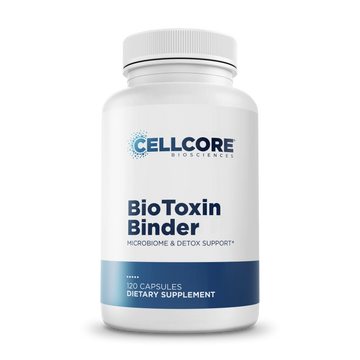 CellCore BioToxin Binder, Microbiome & Detox Support, 120 Capsules