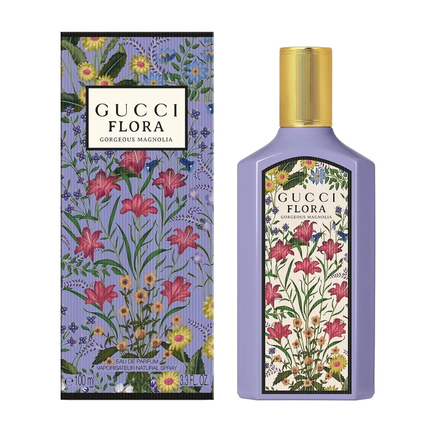Gucci Flora Gorgeous MAGNOLIA (EDP) Eau De Parfum Spray 100ml/3.3oz