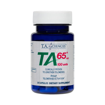 TA-65MD 100 Units Dietary Supplement. Contains 30 capsules