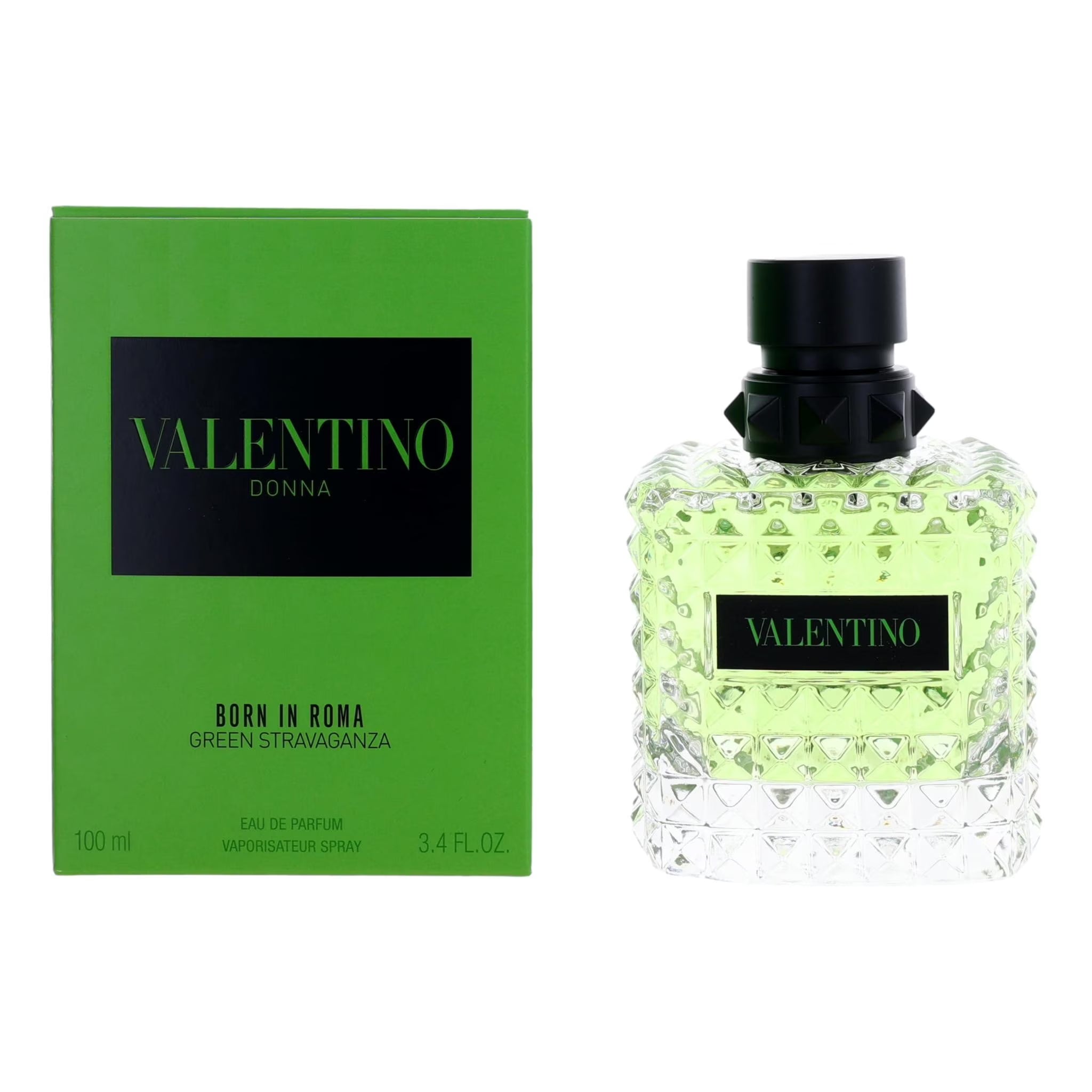Valentino Donna Born In Roma EAU DE PARFUM (GREEN STRAVGANZA ) 3.4oz 100 ML