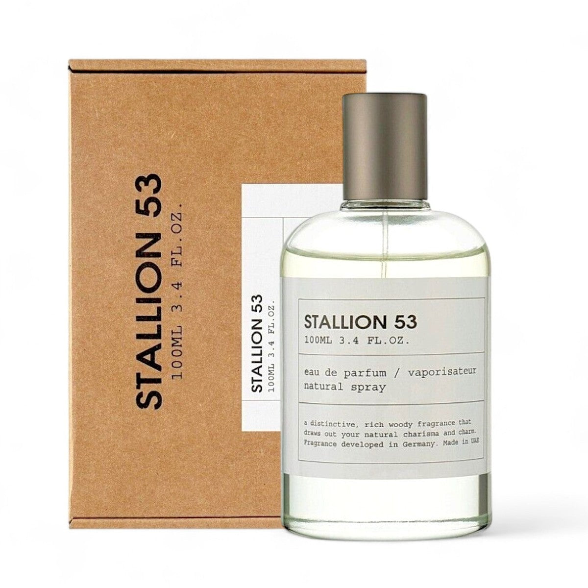 STALLION 53 BY EMPER EAU DE PARFUM 3.4 OZ, 100ML.